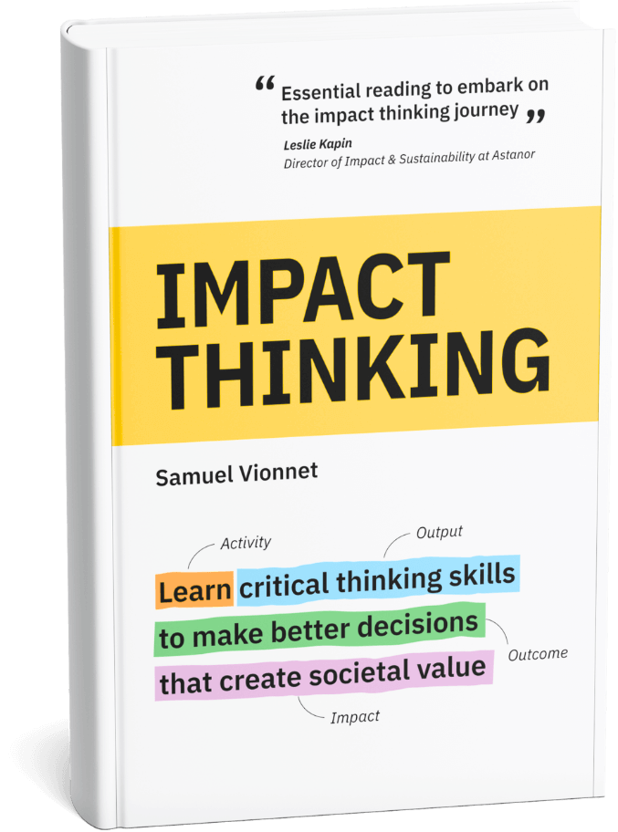 Impact thinking book image